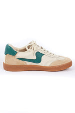 Notice Sneakers White Green Leather