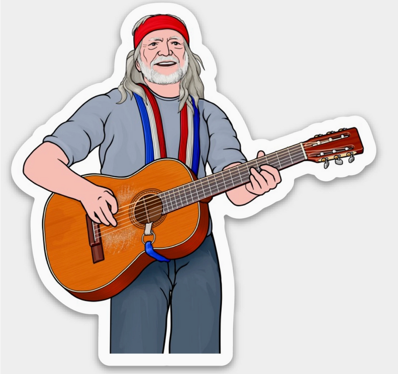 Our Man Willie Sticker