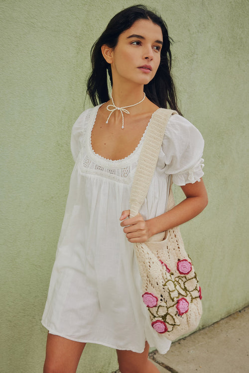 Sandy Shores Babydoll dress in ivory
