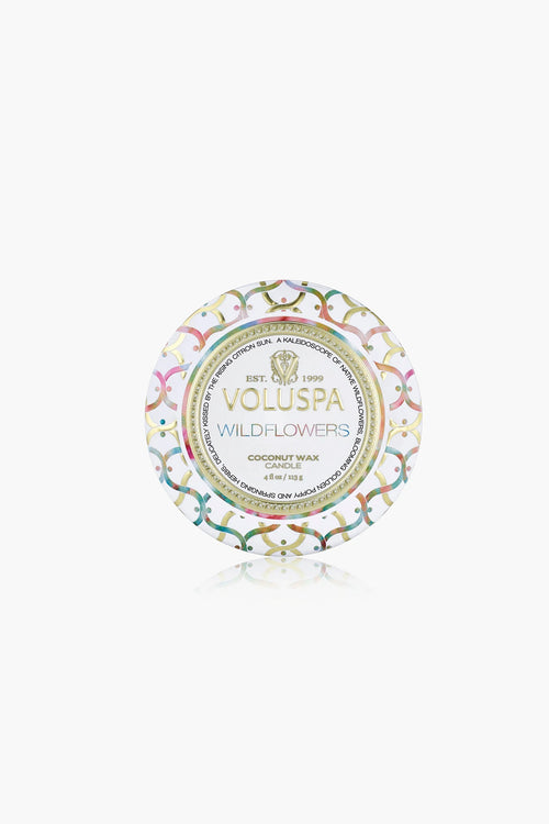 Wildflowers Mini Tin Candle