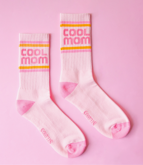 Cool Mom Ribbed Crew Socks