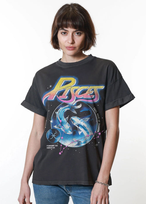 Zodiac Tee Vintage Black