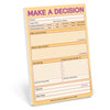 Make A Decision Pad