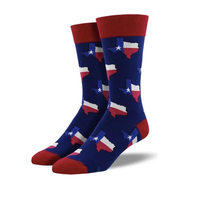 Texas Navy Socks Mens