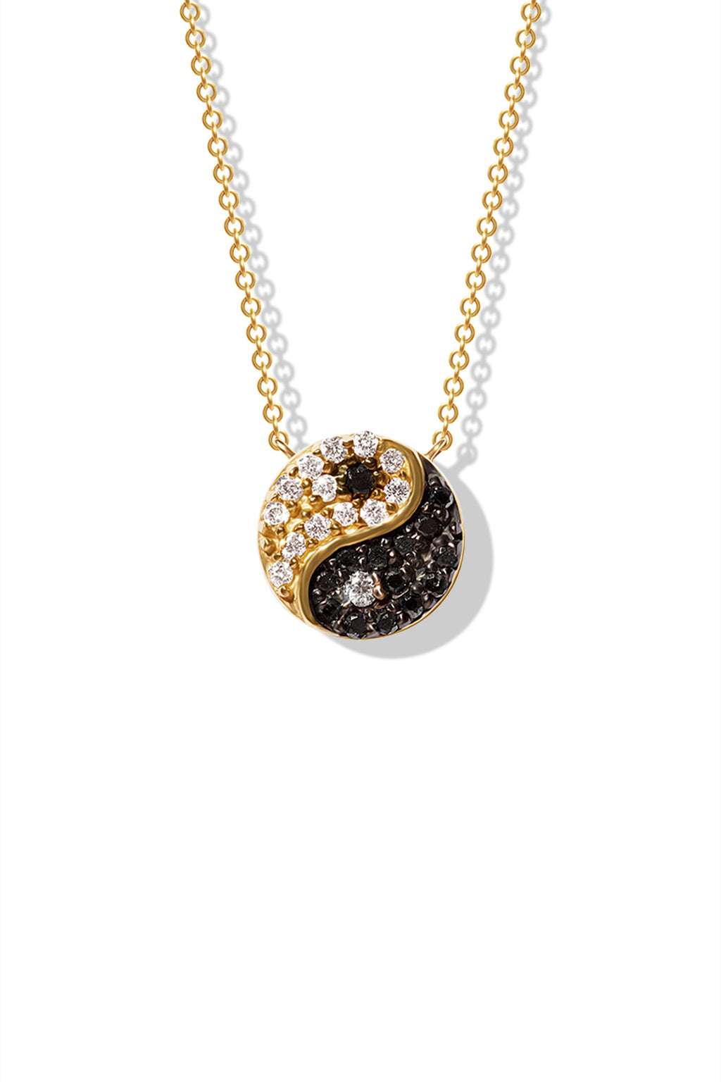 14K BG Yin Yang Necklace